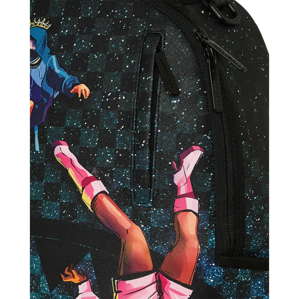 Sprayground Cosmic Couture Backpack Unisex Multicolor Outdoor School Bag SPR319